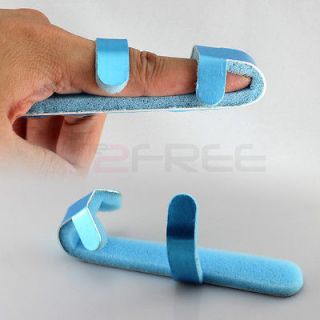 New Finger Stack Splint Curved Foam Lined Aluminum Splay Protector 