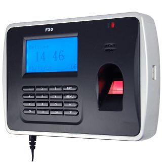Fingerprint Biometric Payroll Attendance Entry Time Clock USB Employee 