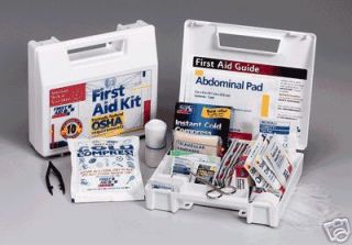 10 person First Aid Only® OSHA Compliant First Aid Kit: Great for 