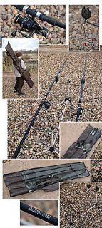 12 RODS,POD,ALARMS,BAIT RUNNERS,HOLDALL CARP PIKE FISHING OUTFIT