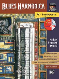 Blues Harmonica for Beginners by Rob Fletcher 1998, Paperback