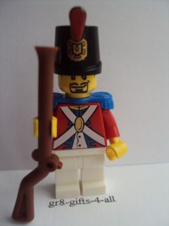 NEW Lego Minifig Brown FLINTLOCK MUSKET Pirate Rifle Army Soldier Gun 