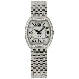 Bedat No. 3 Diamond Stainless Steel Ladies Watch 304.031.100: Watches 