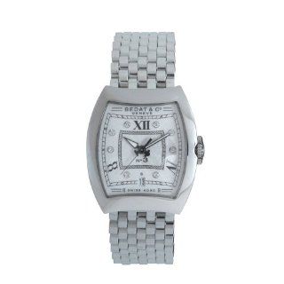 Bedat & Co. Womens 314.011.109 No.3 Silver Diamond Dial Watch 
