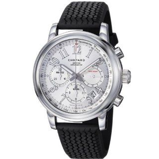 Chopard Mens 168511 3015_RBK Miglia Black Rubber Strap Watch: Watches 