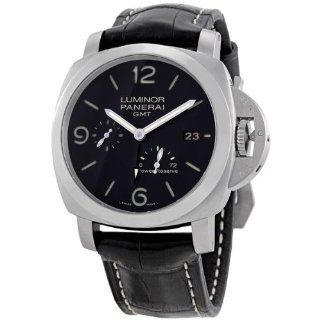 Panerai Mens PAM00321 Luminor 1950 Black Dial Watch Watches  