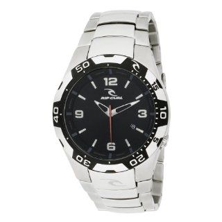 Rip Curl Mens A2195 BLK Boost Stainless Steel Black Watch Watches 