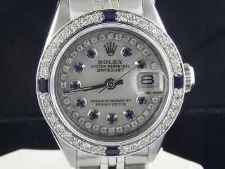 Rolex Ladies String Datejust Watch 70+ Diamonds and Gem: Watches 
