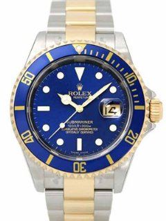 Rolex Submariner 16613 Watch 18k Gold 40mm Men f103034 Watches 