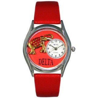 Watches Unisex Delta Sigma Theta Silver Watch Watch S1710031 Watches 