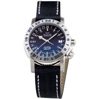 Glycine Airman 18 Automatic 24h Movement on Strap Watches 