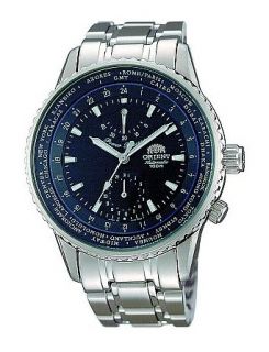 Orient Blue Dial Automatic,World Time/GMT Watch CFA02002D Watches 