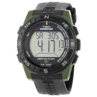 Timex Mens T498529J Rugged Digital Vibration Alarm Watch Watches 