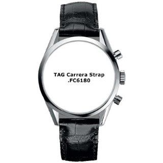 TAG Heuer Carrera Mens Leather Strap FC6180: Watches: 