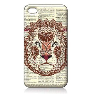 Leo Astrology Zodiac Lion Hard Case Skin for Iphone 4 4s 