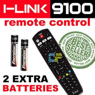   Universal Remote Control   iLink 9100 FTA Receiver + Free Batteries