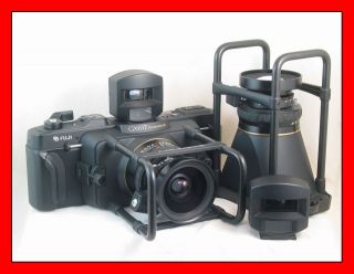 Fuji Fujifilm GX617 + 105mm f/5.6 SW + 180mm f/6.7 W + VFD Set Nr MINT