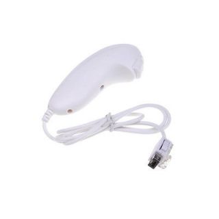 Nunchuck Game Remote Controller for Nintendo Wii Game Players White