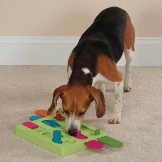 Zanies Interactive Dog Puzzles Toy Games Pet Toys Slide N Seek Treat 
