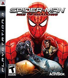Spider Man Web of Shadows (Sony Playstation 3, 2008)
