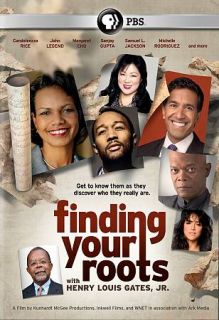 Finding Your Roots with Henry Louis Gates, Jr. DVD, 2012, 3 Disc Set 