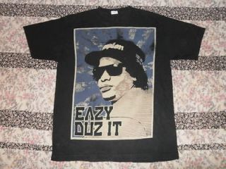 EAZY E t shirt tour concert rap hip hop gangsta rapper west coast N.W 