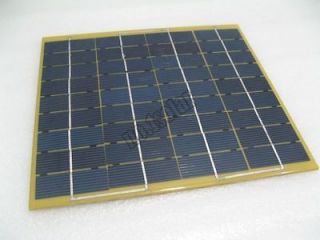5W Solar Cell panel 5 Watt 12 Volt Garden Fountain pond Battery 