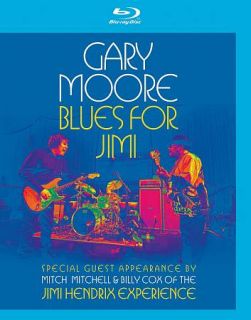 Gary Moore Blues for Jimi   Live in London Blu ray Disc, 2012