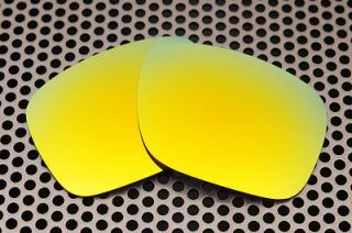   Polarized 24K Gold Replacement Lenses For Oakley Holbrook Sunglasses