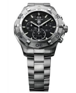 TAG Heuer Watch, Mens Swiss Chronograph Aquaracer Stainless Steel 