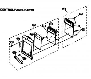 DACOR Microwave Door assy Parts  Model PCOR30S  PartsDirect