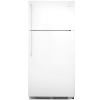 Shop Frigidaire 18.2 cu ft Top Freezer Refrigerator (White) at Lowes 