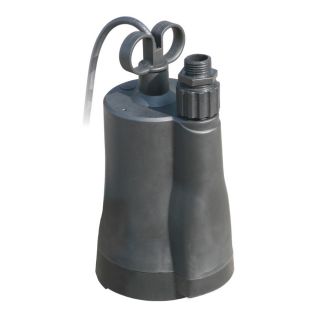 Shop Utilitech 0.33 HP Thermoplastic Submersible Utility Pump at Lowes 