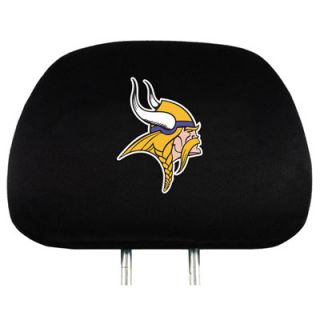 Minnesota Vikings NFL Headrest Covers (2 Pack) Covers 
