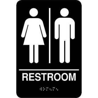 Marking Products, Inc., ADA Restroom Signs, Unisex Sign  