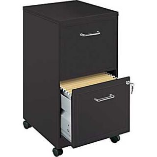 Office Designs 18 Deep 2 Drawer Mobile Vertical File Cabinets 
