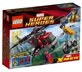 LEGO Super Heroes   Wolverines Chopper Showdown   6866  Pixmania UK