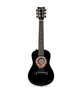 First Act Discovery Designer Acoustic Guitar   Black Skull   First 