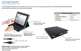 Keyfolio Bluetooth Keyboard and Case for Ipad  Electronics