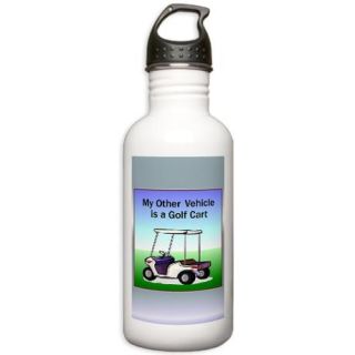 Back Nine Gifts  Back Nine Water Bottles  Golf cart Water Bottle