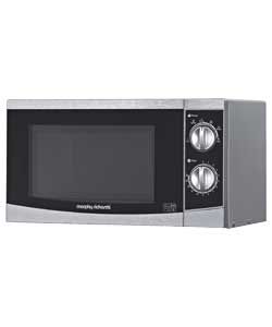 Buy Morphy Richards P80D20P 20L Manual Solo Microwave   Silver at 