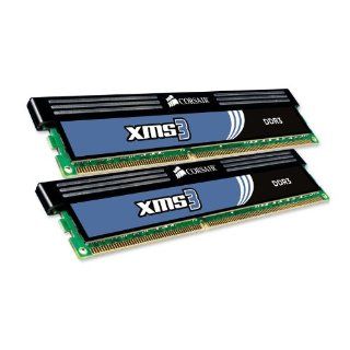 Corsair   Memoria RAM 4 GB PC1600 DDR3 (1600 MHz, 240 pin, 2x 2 GB 
