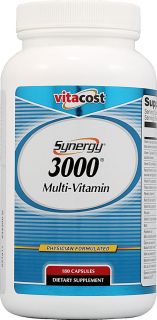 Vitacost Synergy 3000® Multi Vitamin    180 Capsules   Vitacost 