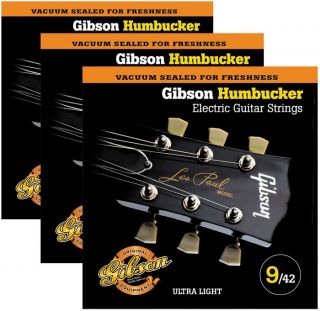 Gibson Special Alloy Humbucker Ultra Light Guitar Strings  Musicians 