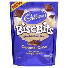 Cadbury Biscbits Caramel Crisp Pouch 110G   Groceries   Tesco 