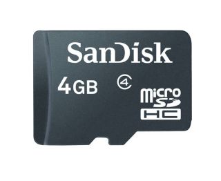SanDisk microSDHC 4GB Memory Card by Office Depot