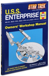ThinkGeek :: Star Trek: U.S.S. Enterprise Haynes Manual