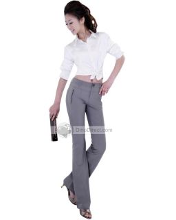 Wholesale Fashionable Business Slim Leg Womens Dress Pants 