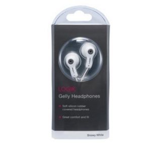 LOGIK Gelly LGWHT10 Headphones   White Deals  Pcworld