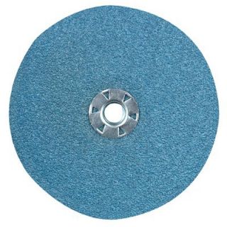 CGW Abrasives Resin Fibre Discs, Zirconia   7 x 7/8 50 grit type zirk 
